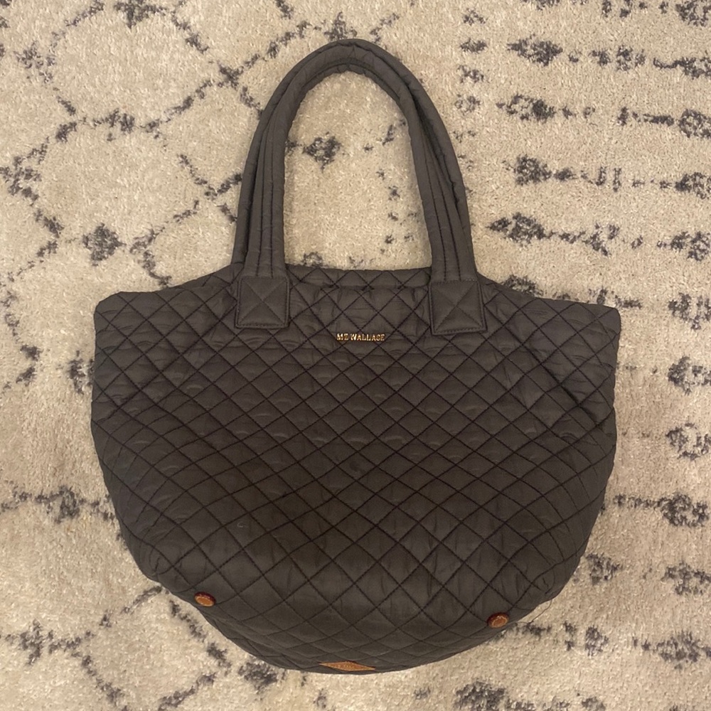 Gray MZ Wallace Medium Tote